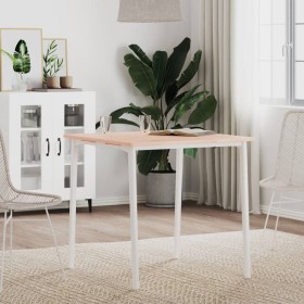 Tablero de mesa cuadrado de madera maciza de haya 70x70x1,5 cm de , Tableros para mesas - Ref: Foro24-355951, Precio: 55,10 €...