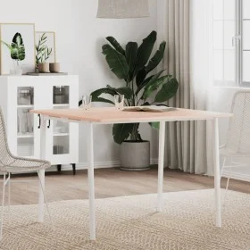 Square solid beech wood table top 90x90x1.5 cm by , Table tops - Ref: Foro24-355953, Price: 78,71 €, Discount: %