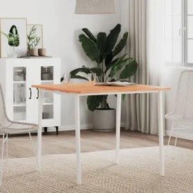 Square solid beech wood table top 80x80x1.5 cm by , Table tops - Ref: Foro24-355970, Price: 69,91 €, Discount: %
