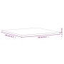 Tablero de mesa cuadrado de madera maciza de haya 80x80x2,5 cm de , Tableros para mesas - Ref: Foro24-355958, Precio: 88,31 €...