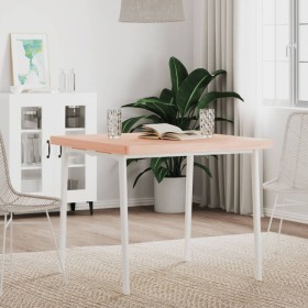 Tablero de mesa cuadrado de madera maciza de haya 80x80x4 cm de , Tableros para mesas - Ref: Foro24-355964, Precio: 118,29 €,...
