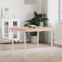 Tablero de mesa cuadrado de madera maciza de haya 80x80x4 cm de , Tableros para mesas - Ref: Foro24-355964, Precio: 118,29 €,...