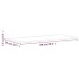 Encimera de baño madera maciza de haya 100x50x1,5 cm de , Encimeras - Ref: Foro24-355985, Precio: 53,77 €, Descuento: %