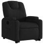 Sillón reclinable elevable tela negro en Sillones | Comprar online en Foru.es