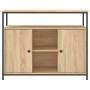 Aparador de madera de ingeniería roble Sonoma 100x35x80 cm de , Aparadores - Ref: Foro24-835500, Precio: 101,05 €, Descuento: %