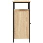 Aparador de madera de ingeniería roble Sonoma 100x35x80 cm de , Aparadores - Ref: Foro24-835500, Precio: 101,05 €, Descuento: %