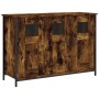 Aparador madera de ingeniería roble ahumado 100x35x70 cm de , Aparadores - Ref: Foro24-835521, Precio: 98,07 €, Descuento: %