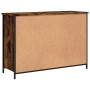 Aparador madera de ingeniería roble ahumado 100x35x70 cm de , Aparadores - Ref: Foro24-835521, Precio: 98,07 €, Descuento: %