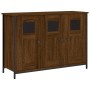Aparador de madera de ingeniería marrón roble 100x35x70 cm de , Aparadores - Ref: Foro24-835523, Precio: 101,25 €, Descuento: %