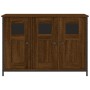 Aparador de madera de ingeniería marrón roble 100x35x70 cm de , Aparadores - Ref: Foro24-835523, Precio: 101,25 €, Descuento: %