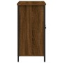 Aparador de madera de ingeniería marrón roble 100x35x70 cm de , Aparadores - Ref: Foro24-835523, Precio: 101,25 €, Descuento: %