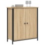Aparador de madera de ingeniería roble Sonoma 70x30x80 cm de , Aparadores - Ref: Foro24-835535, Precio: 68,29 €, Descuento: %