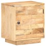 Mesita de noche de madera maciza de mango 40x30x45 cm de vidaXL, Mesitas de noche - Ref: Foro24-320468, Precio: 70,43 €, Desc...