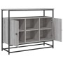 Aparador de madera de ingeniería gris Sonoma 100x35x80 cm de , Aparadores - Ref: Foro24-835542, Precio: 101,48 €, Descuento: %