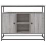 Aparador de madera de ingeniería gris Sonoma 100x35x80 cm de , Aparadores - Ref: Foro24-835542, Precio: 101,48 €, Descuento: %
