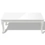 Mesa de centro 115x65x42 cm blanco con brillo de vidaXL, Mesas de centro - Ref: Foro24-243381, Precio: 222,64 €, Descuento: %