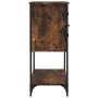 Aparador de madera de ingeniería roble ahumado 100x36x85 cm de , Aparadores - Ref: Foro24-835556, Precio: 85,11 €, Descuento: %