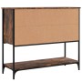 Aparador de madera de ingeniería roble ahumado 100x36x85 cm de , Aparadores - Ref: Foro24-835556, Precio: 85,11 €, Descuento: %