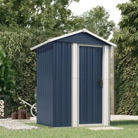 Cobertizo de jardín acero galvanizado antracita 126x97,5x177 cm de , Cobertizos - Ref: Foro24-316235, Precio: 142,90 €, Descu...