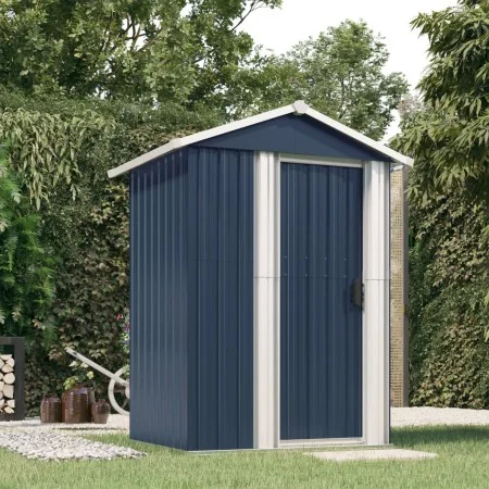 Cobertizo de jardín acero galvanizado antracita 126x97,5x177 cm de , Cobertizos - Ref: Foro24-316235, Precio: 142,90 €, Descu...
