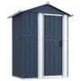 Cobertizo de jardín acero galvanizado antracita 126x97,5x177 cm de , Cobertizos - Ref: Foro24-316235, Precio: 142,90 €, Descu...