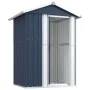 Cobertizo de jardín acero galvanizado antracita 126x97,5x177 cm de , Cobertizos - Ref: Foro24-316235, Precio: 142,90 €, Descu...