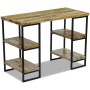 Escritorio de oficina madera de mango 110x50x76 cm de vidaXL, Escritorios - Ref: Foro24-243333, Precio: 215,00 €, Descuento: %