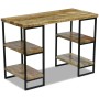 Escritorio de oficina madera de mango 110x50x76 cm de vidaXL, Escritorios - Ref: Foro24-243333, Precio: 215,00 €, Descuento: %