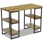 Büroschreibtisch aus Mangoholz, 110 x 50 x 76 cm von vidaXL, Schreibtische - Ref: Foro24-243333, Preis: 212,17 €, Rabatt: %