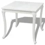 Mesa de comedor 80x80x76 cm blanco brillante de vidaXL, Mesas de cocina y de comedor - Ref: Foro24-243382, Precio: 190,33 €, ...