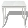 Mesa de comedor 80x80x76 cm blanco brillante de vidaXL, Mesas de cocina y de comedor - Ref: Foro24-243382, Precio: 190,33 €, ...