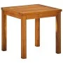 Liege mit Tisch aus massivem Akazienholz und Textilene von vidaXL, Liegen - Ref: Foro24-41746, Preis: 172,80 €, Rabatt: %