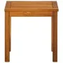 Liege mit Tisch aus massivem Akazienholz und Textilene von vidaXL, Liegen - Ref: Foro24-41746, Preis: 172,80 €, Rabatt: %