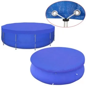 Pool cover PE 460 cm 90 g/m² round by vidaXL, Pool covers - Ref: Foro24-91151, Price: 30,00 €, Discount: %
