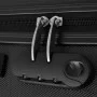 Juego de maletas trolley rígidas 3 piezas negro 45,5/55/66 cm de vidaXL, Maletas - Ref: Foro24-91141, Precio: 106,06 €, Descu...