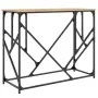Mesa consola madera de ingeniería roble Sonoma 100x40x80 cm de , Mesas auxiliares - Ref: Foro24-834116, Precio: 51,47 €, Desc...