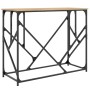 Mesa consola madera de ingeniería roble Sonoma 100x40x80 cm de , Mesas auxiliares - Ref: Foro24-834116, Precio: 52,62 €, Desc...