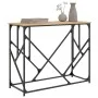 Mesa consola madera de ingeniería roble Sonoma 100x40x80 cm de , Mesas auxiliares - Ref: Foro24-834116, Precio: 51,47 €, Desc...