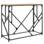 Mesa consola madera de ingeniería roble Sonoma 100x40x80 cm de , Mesas auxiliares - Ref: Foro24-834116, Precio: 51,47 €, Desc...