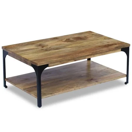 Mesa de centro madera de mango 100x60x38 cm by vidaXL, Coffee table - Ref: Foro24-243341, Price: 126,45 €, Discount: %