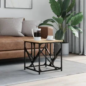 Mesa de centro madera de ingeniería roble Sonoma 45x45x47,5 cm de , Mesas de centro - Ref: Foro24-834121, Precio: 37,56 €, De...