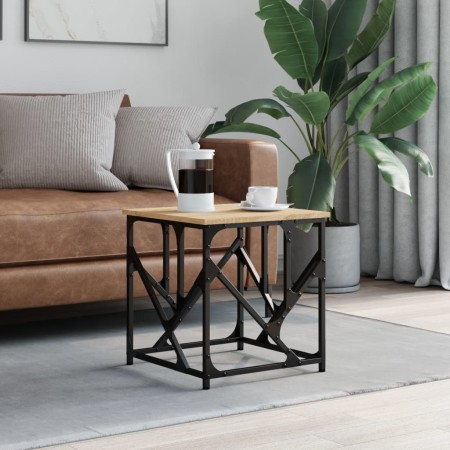 Mesa de centro madera de ingeniería roble Sonoma 45x45x47,5 cm de , Mesas de centro - Ref: Foro24-834121, Precio: 38,22 €, De...