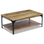Mesa de centro madera de mango 100x60x38 cm de vidaXL, Mesas de centro - Ref: Foro24-243341, Precio: 127,69 €, Descuento: %