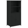 Aparador alto madera de ingeniería negro 62x36x121,5 cm de , Aparadores - Ref: Foro24-834210, Precio: 96,86 €, Descuento: %