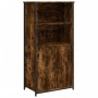 Aparador alto madera contrachapada roble ahumado 62x36x121,5 cm de , Aparadores - Ref: Foro24-834212, Precio: 83,66 €, Descue...