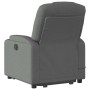 Silla de masaje reclinable de pie de tela gris oscuro en Sillones | Comprar online en Foru.es