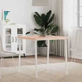 Tablero de mesa cuadrado de madera maciza de haya 70x70x2,5 cm de , Tableros para mesas - Ref: Foro24-355957, Precio: 67,35 €...