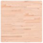 Tablero de mesa cuadrado de madera maciza de haya 70x70x2,5 cm de , Tableros para mesas - Ref: Foro24-355957, Precio: 66,78 €...