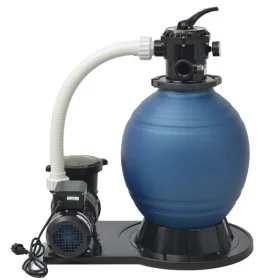 Bomba filtro de arena 1000 W 16800 l/h XL de vidaXL, Filtros para piscinas y spa - Ref: Foro24-91170, Precio: 366,04 €, Descu...