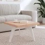 Square solid beech wood table top 60x60x4 cm by , Table tops - Ref: Foro24-355962, Price: 71,79 €, Discount: %